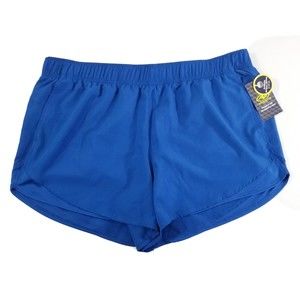 Athletic Works Blue Dri Works Athletic Shorts Pants Women Plus Size XXL